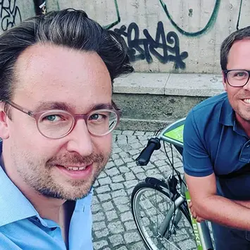 Philipp und René on tour